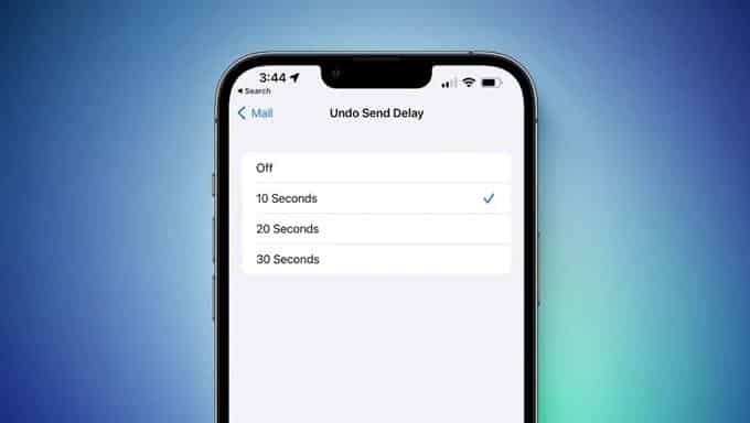 New Time Limits for Undo Send in Mail