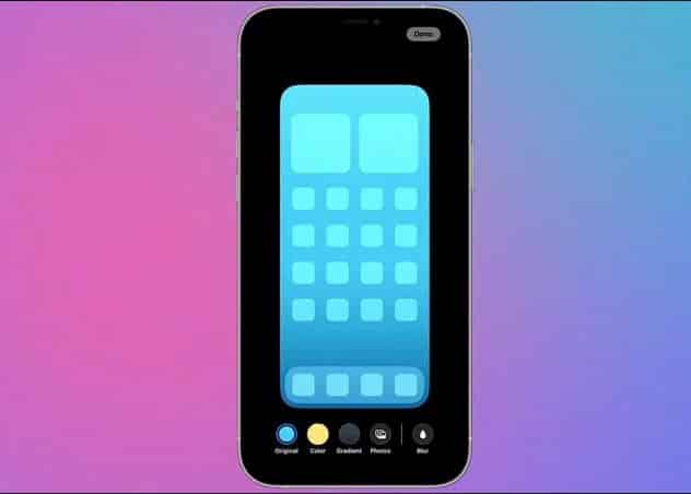 New Lock Screen Customization Interface