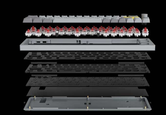 Keychron Q9 tiny custom mechanical keyboard Everything is customized