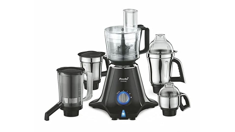Preethi Mixer Grinder with 5 jars